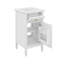 Meuble-lavabo de 20 po avec lavabo, tiroir inclinable, tablette réglable et support de rangement-1202617837