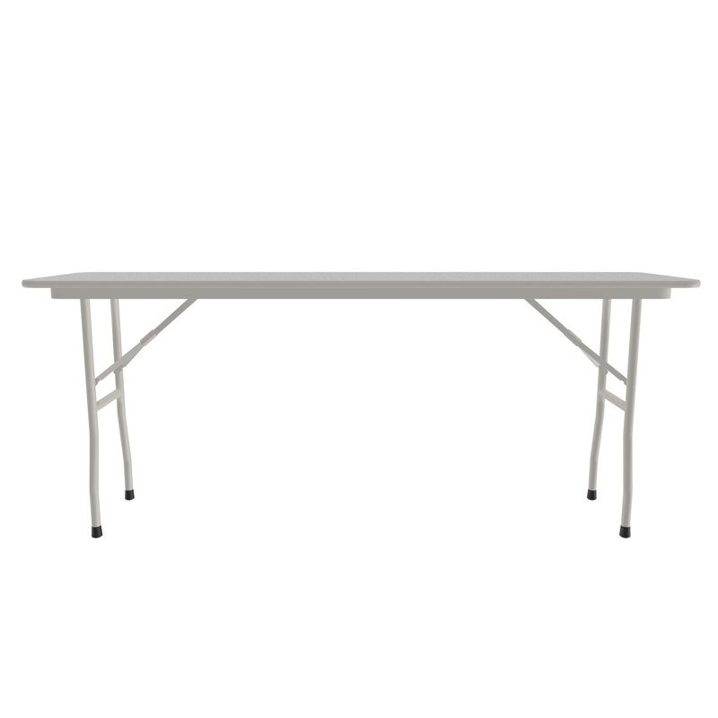 Table pliante rectangulaire 72'', H 29 po x L 72 po x l 18 po, Granite