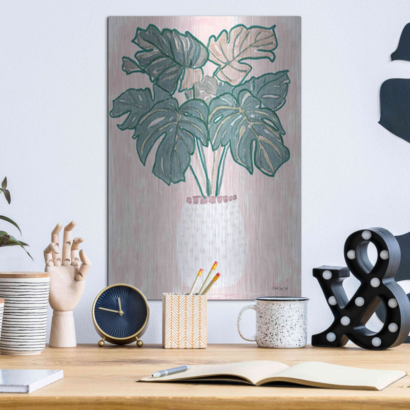 «Palmes roses 2» par Stellar Design Studio