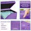 Cube / repose-pieds pliable / pliable avec couvercle à boutons Oralle Sorbus-1123842350