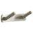 Hook rack - 2 hooks - stainless steel 