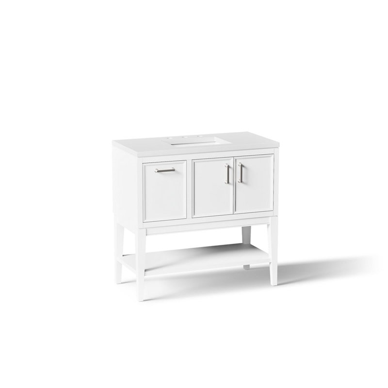 Ensemble de meuble-lavabo 36 po Winmore, Blanc