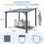 Pergola en aluminium avec auvent-92410950-95168563