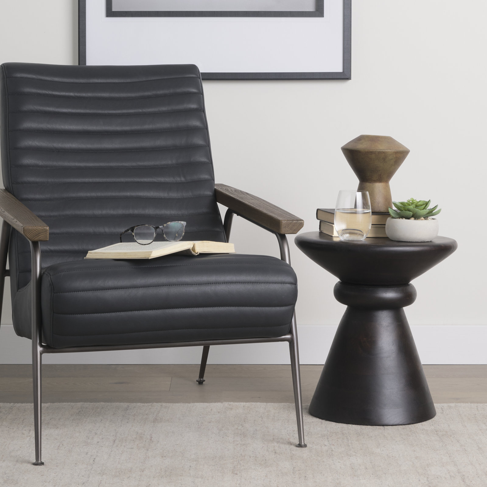 Melody Solid Wood End Table