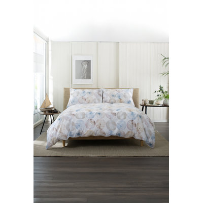 Shell Mother Of Pearl 100% Cotton Duvet Cover Set Cotton Abstract Duvet Cover Set with Pillowcases Included