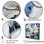 «White Lily and Blue Pure Lily Charm III», reproduction sur toile encadrée-898752569-898752513