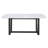 Vincent 6 - Person Faux Marble Top Trestle Dining Set