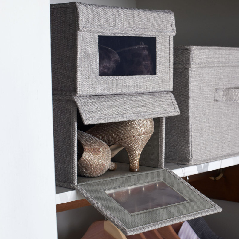 Drop Front Vision Box, Silver