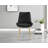 Simsbury Velvet Modern Upholstered Quilt Stitched Tapered Metal Leg Luxury Dining Chairs-855698037-903038780