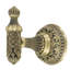HAMPTON CRYSTALIZED SMALL HOOK; DECORATED WITH LIGHT COLORADO TOPAZ SWAROVSKI CRYSTALS; FLORENTINE GOLD FINISH-1491477558