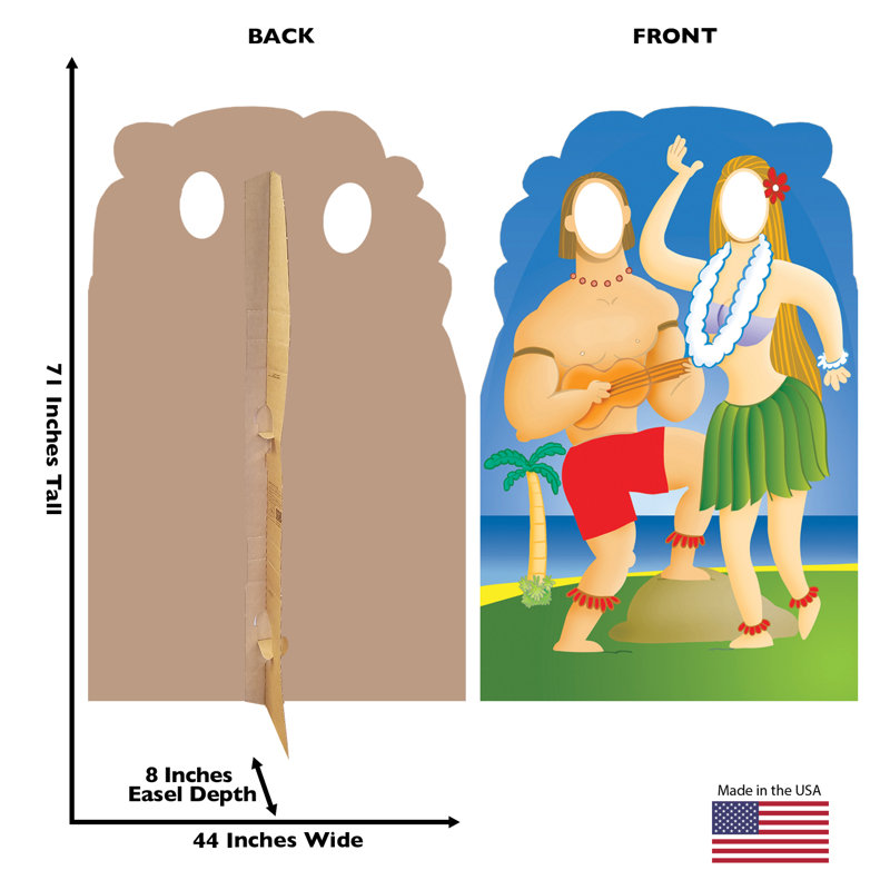 Life-Size Stand-Ins 72'' Cardboard Standup