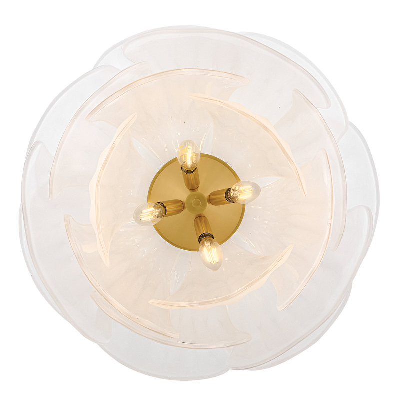 Fantine 7 - Light Chandelier, White
