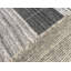 Tapis argent noué à la main de haute qualité