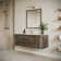 Fresca Formosa 60" Wall Mount Single Sink Bathroom Vanity Set with Top, Sink and Mirror (Faucet Not Included)