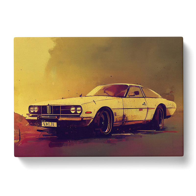 Concept Car Vol.4 - Wrapped Canvas, 50cm H x 76cm W x 3cm D