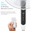 Emperial 16" Pedestal Fan with Remote Control - Free Standing Oscillating Cooling Fan, Adjustable Height, 12 Speed & Timer - White