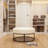 Owen Genuine Leather Round Ottoman-1381695354
