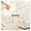 Ensemble de canapé 3 places avec repose-pieds Luxe - Chenille moelleuse et structure en bois massif-1118255138