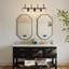 31" Black Iron Wall Sconce