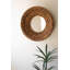  Miroir rond en fibre de banane