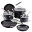 Anolon X Hybrid Nonstick Cookware Induction Pots and Pans Set, 10 Piece