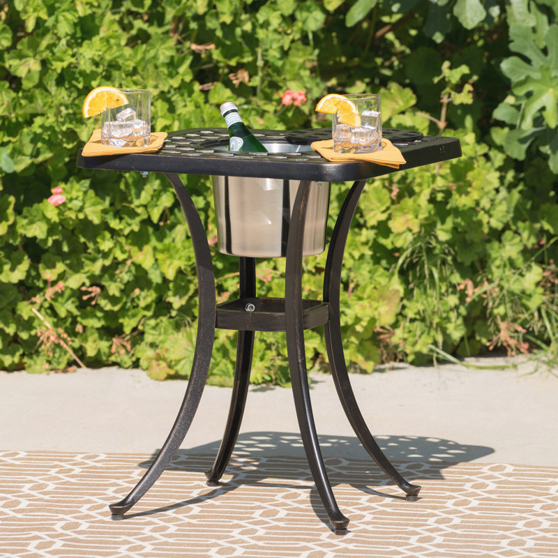 Table bistro d'extérieur