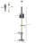 551.18cm H Cat Tree