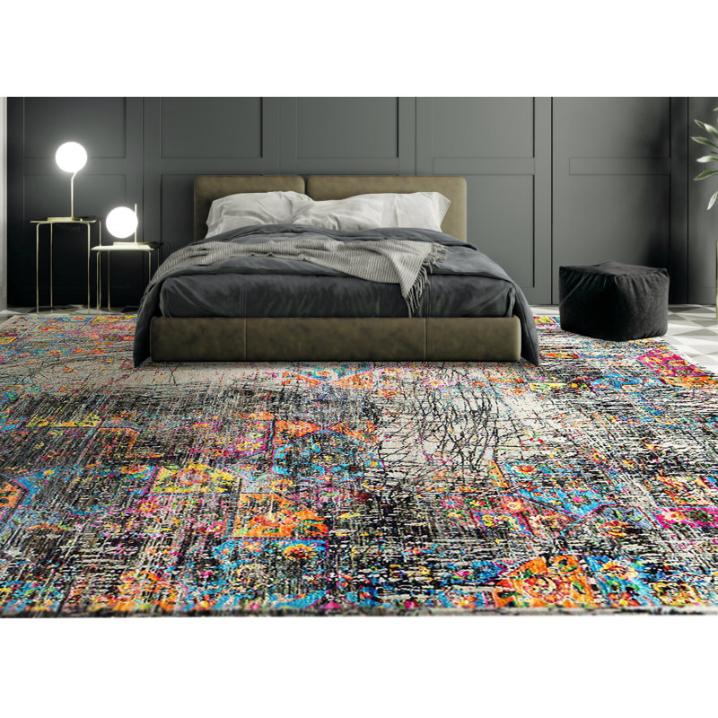 Moroccan Area Rug, Rectangle 10' x 14'