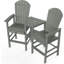 Tabouret de bar d'extérieur 28,3 po Cayse-404415082