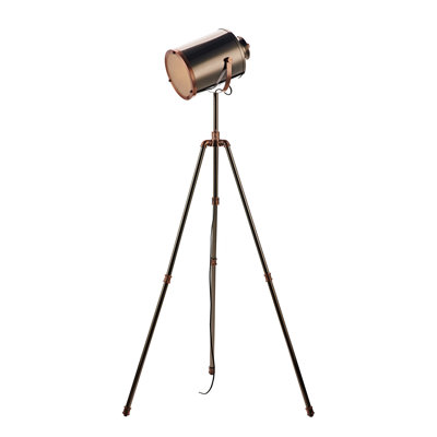 Linnie 131cm Antique Silver Task Floor Lamp