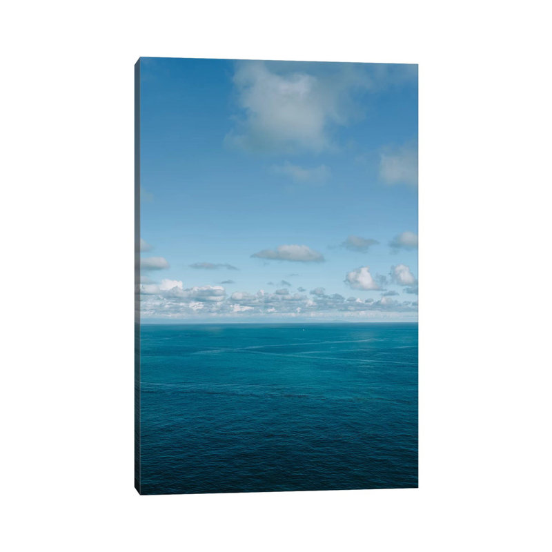Amalfi Coast Ocean View X by Bethany Young - Print on Canvas, 30.48cm H x 20.32cm W x 1.91cm D, Wrapped Canvas