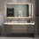 Armoire de salle de bain simple, moderne et légère