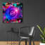 Art mural en verre Trinx «XLM Stellar Crypto»-2140277166