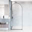 Arden 34" W x 78" H Fixed Shower Screen with 3/8" Glass