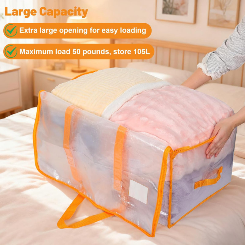 Storage Tub & Tote, Orange