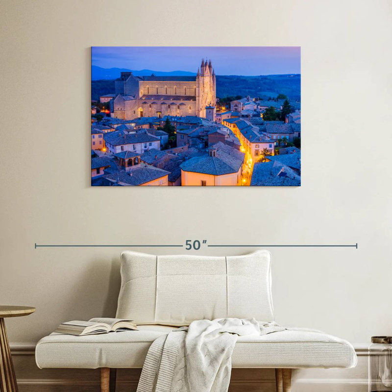 Nicci Orvieto Blue Hour, 26" H x 39" W