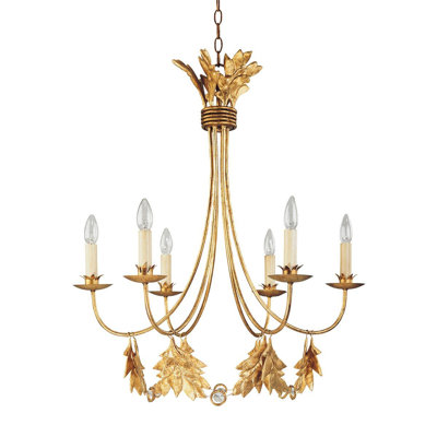 Eitzen 6 - Light Candle Style Chandelier