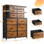Commode 12 tiroirs avec lumières DEL-2114890466