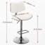 Ensemble de 2 tabourets de bar Bentwood-2021825384