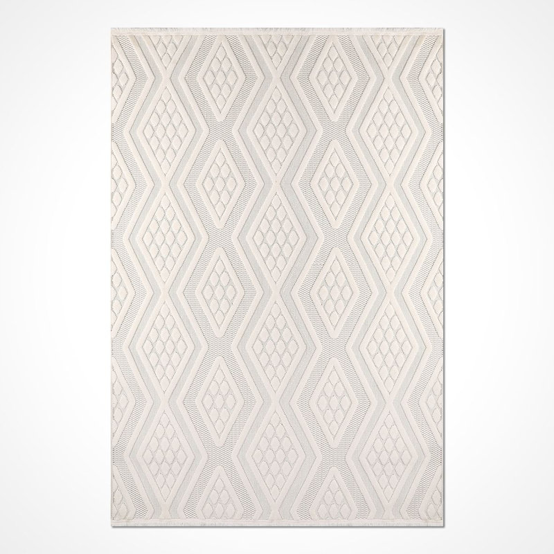 Tapis beige moderne lavable à la machine, Tapis de couloir 3 pi 3 po x 6 pi 6 po