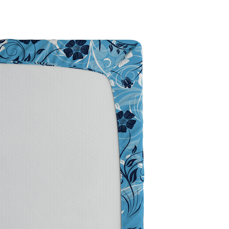 Drap-housse floral floral/fleur, Drap-housse de taille double