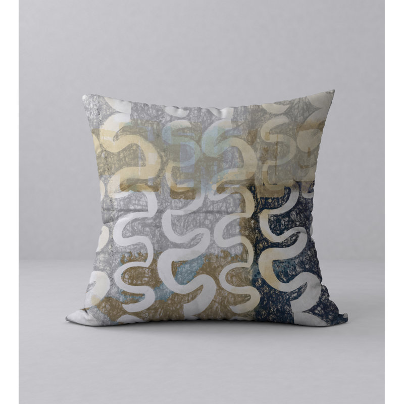 Housse de coussin décorative carrée et insert, 20 po x 20 po