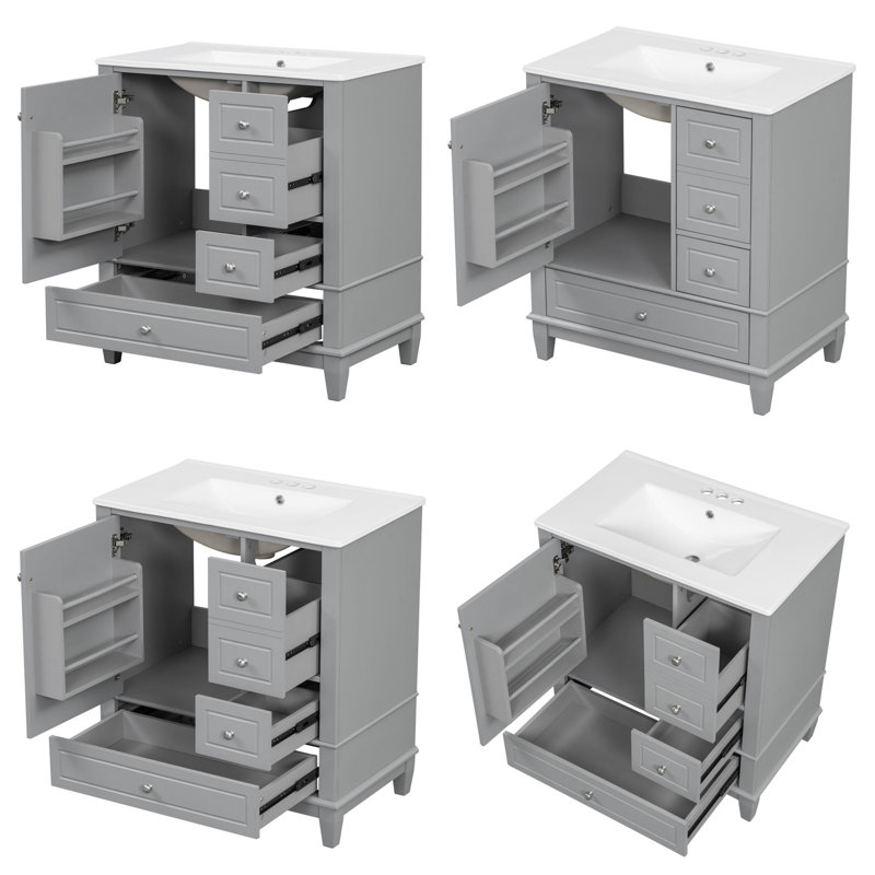 Meuble-lavabo 30 po avec lavabo