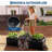 20-70" Rectangular Metal Planter Box with Drainage Holes, Snap-On Raised Garden Bed Kit-1973381692