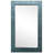 Leather Frame Rectangle Leaning Mirror-19763670