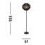 Enoch 155cm Black Traditional Floor Lamp