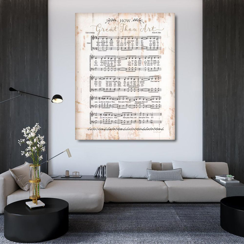 How Great Thou Art, 46" H x 36" W