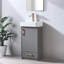 Ensemble de meuble-lavabo simple 18 po gris