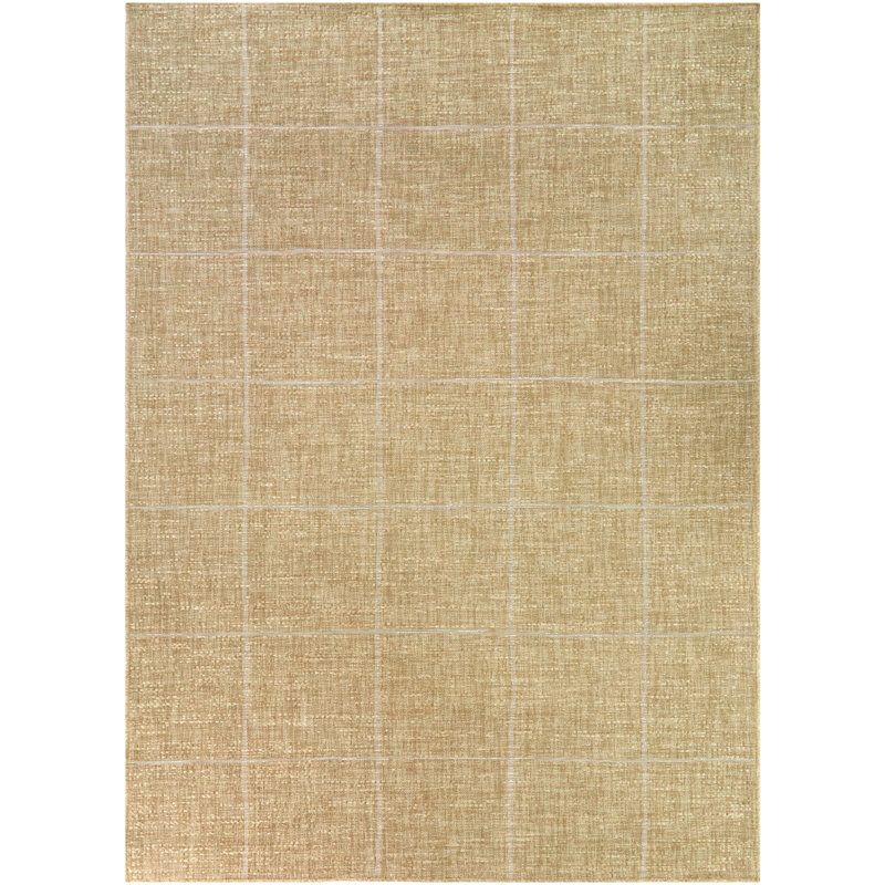 Tapis intérieur / extérieur taupe Hagberg, Rectangle 7 pi 10 po x 10 pi