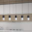 Luminaire suspendu linéaire à 5 lumières pour îlot de cuisine Grecia-929600254
